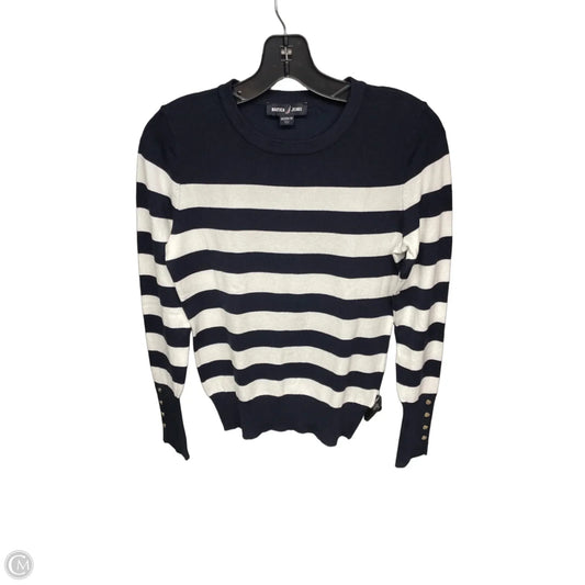 Top Long Sleeve By Nautica In Striped Pattern, Size: Xs