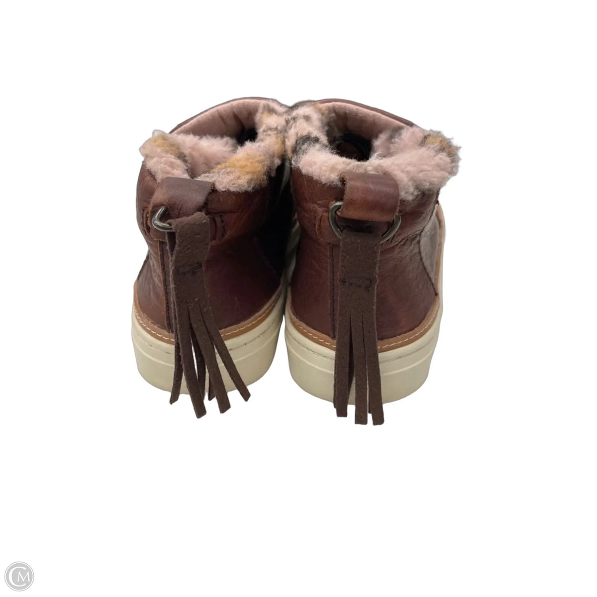 Boots Leather By Toms In Brown, Size: 8
