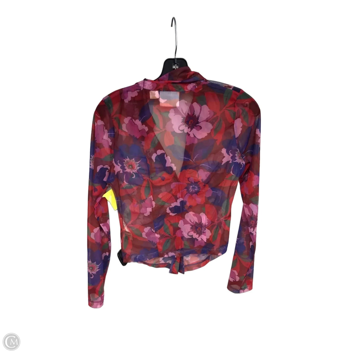 Blouse Long Sleeve By Maeve In Red, Size: M