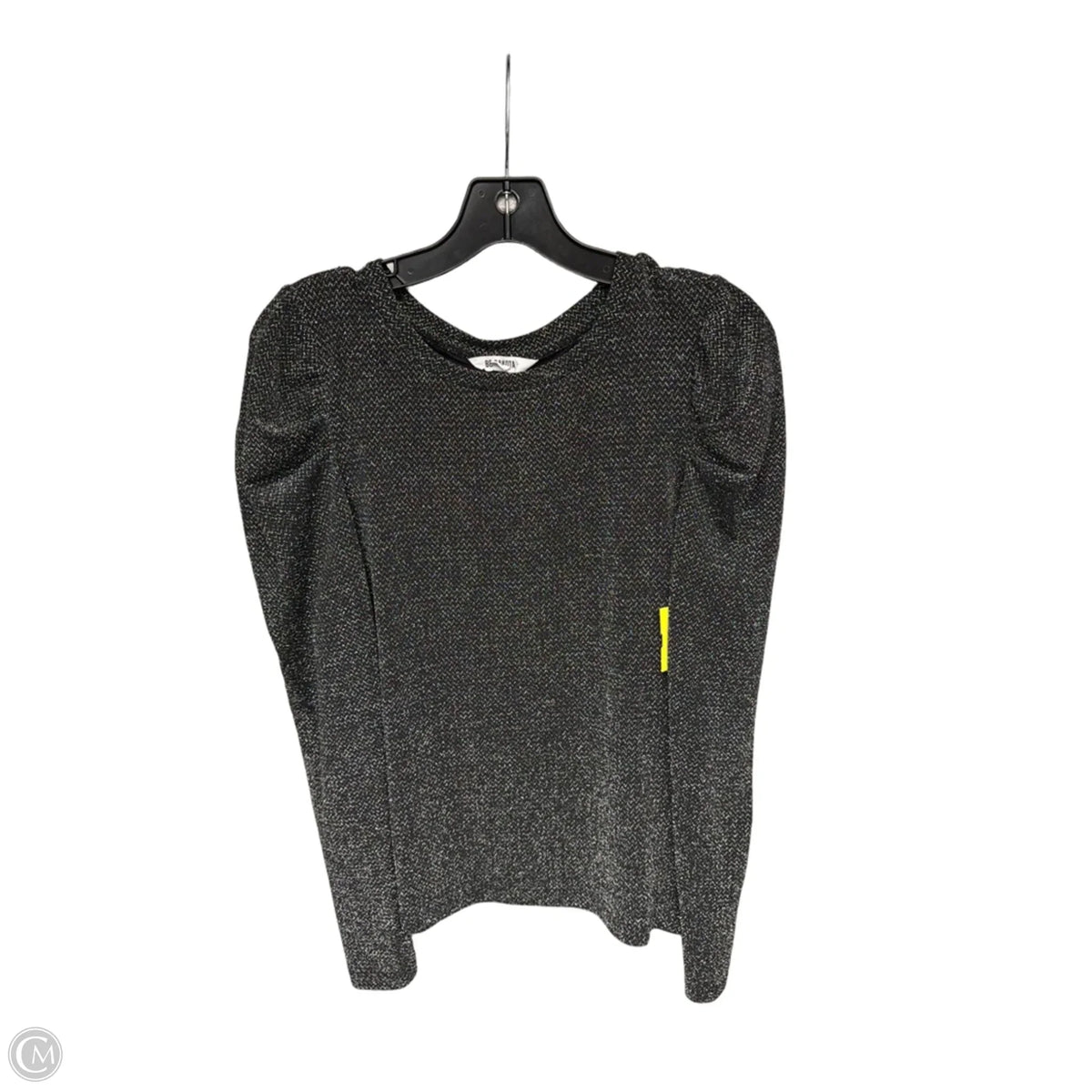 Top Long Sleeve By Bb Dakota In Silver, Size: M