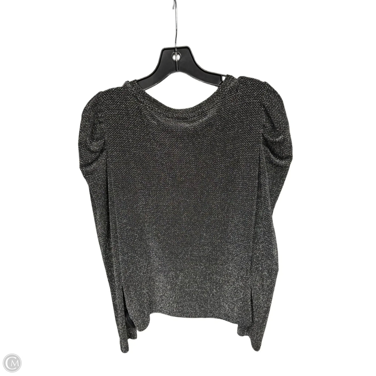 Top Long Sleeve By Bb Dakota In Silver, Size: M
