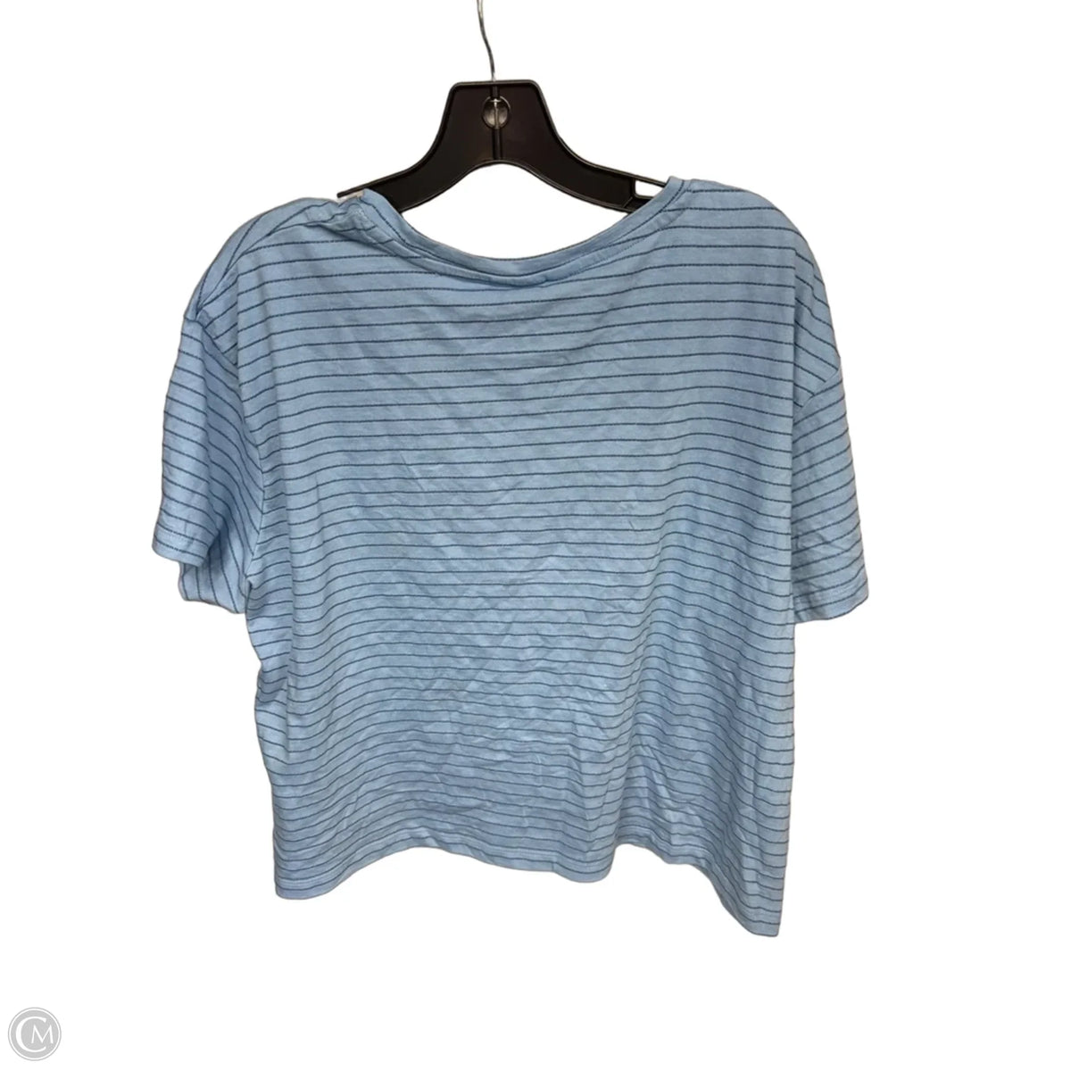 Top Short Sleeve By Eddie Bauer In Blue, Size: Xl