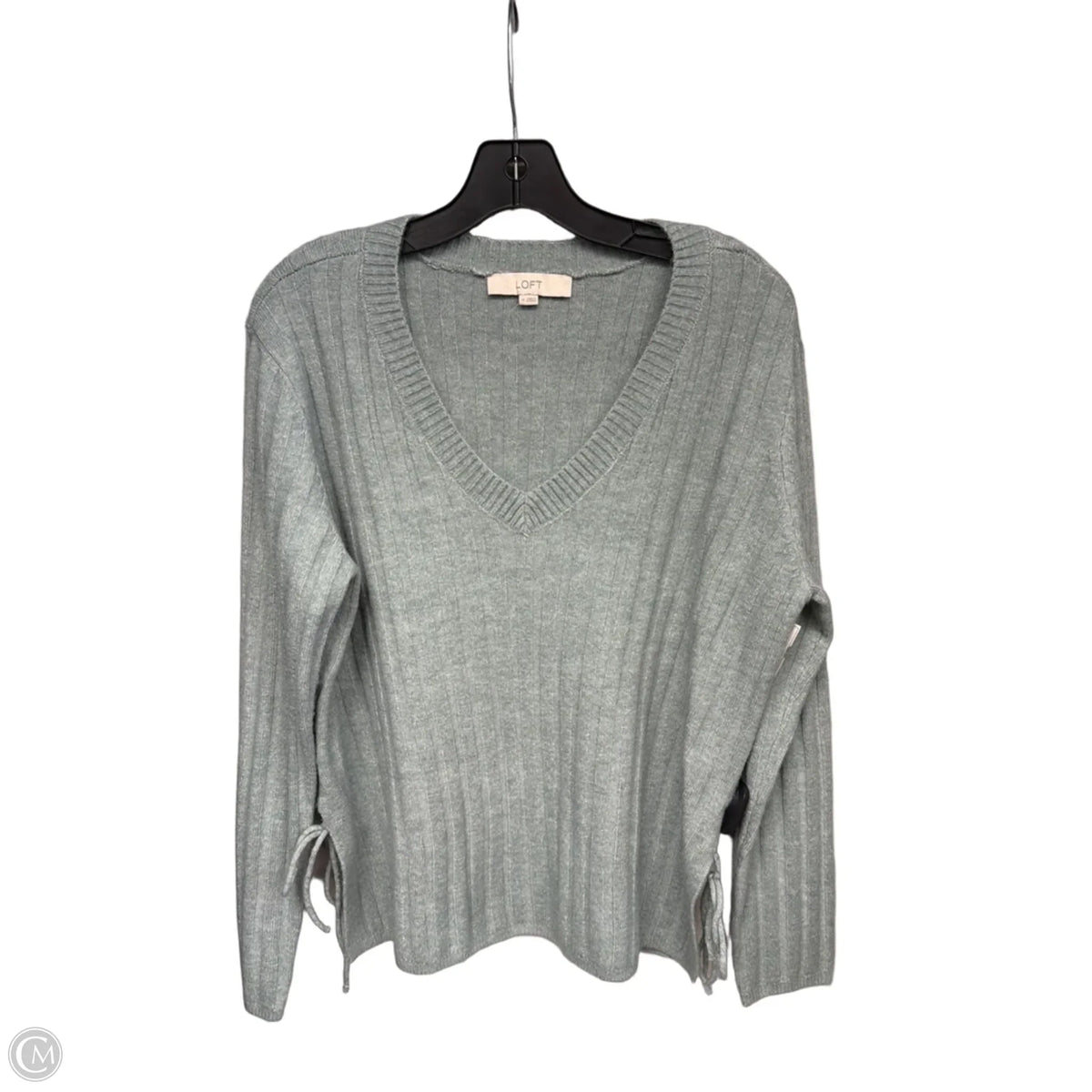 Sweater By Loft In Aqua, Size: M