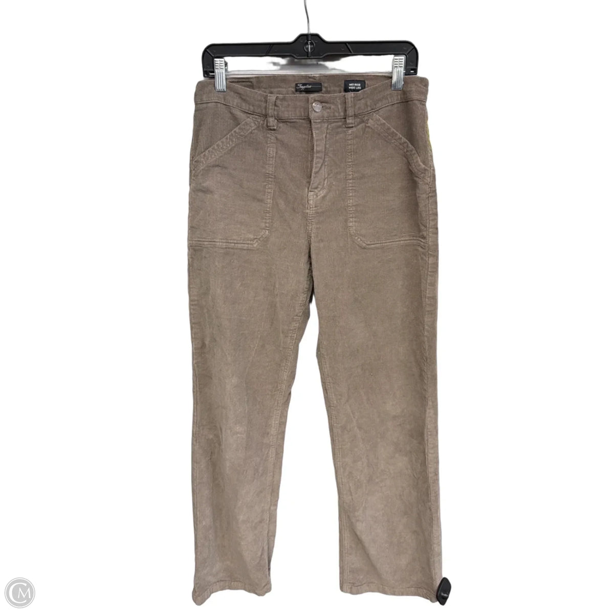 Pants Corduroy By Supplies In Grey, Size: 8