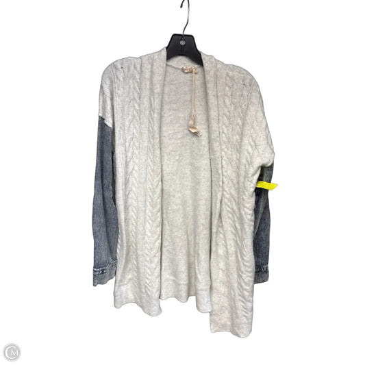 Cardigan By Hem & Thread In Grey, Size: L