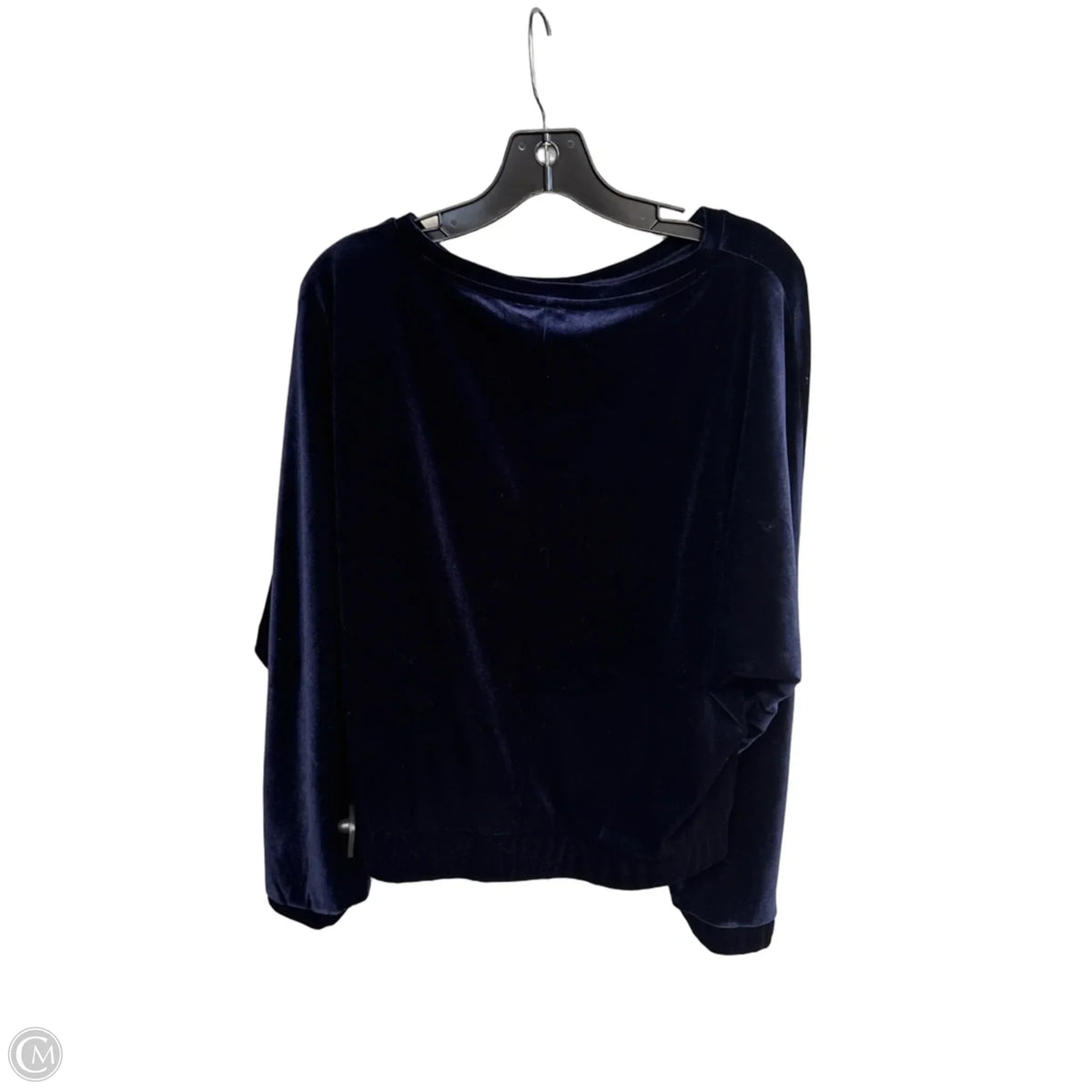 Top Long Sleeve By Cupio In Navy, Size: L