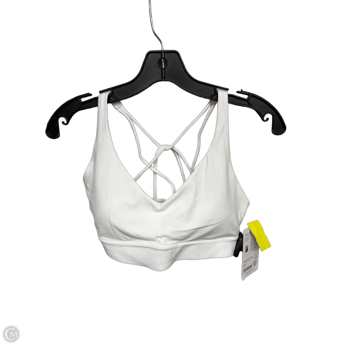 Athletic Bra By Athleta In White, Size: M
