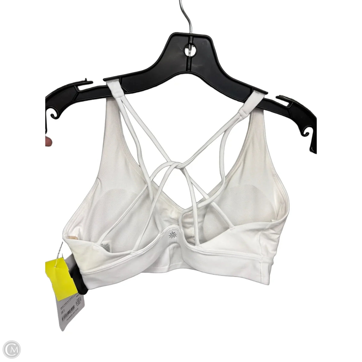 Athletic Bra By Athleta In White, Size: M