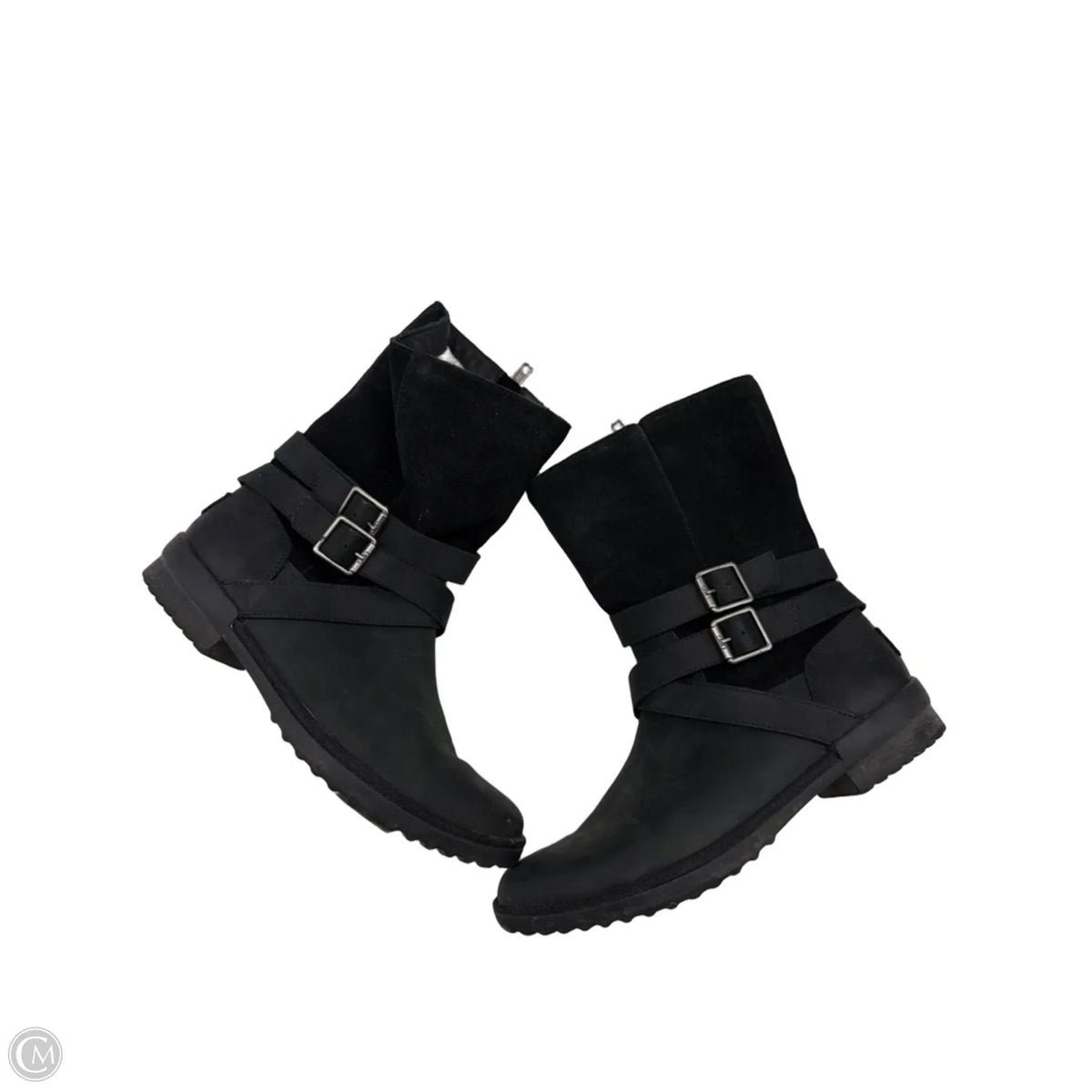 Boots Designer By Ugg In Black, Size: 9