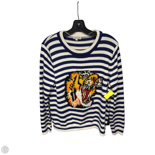 Sweater By Clothes Mentor In Striped Pattern, Size: Xl
