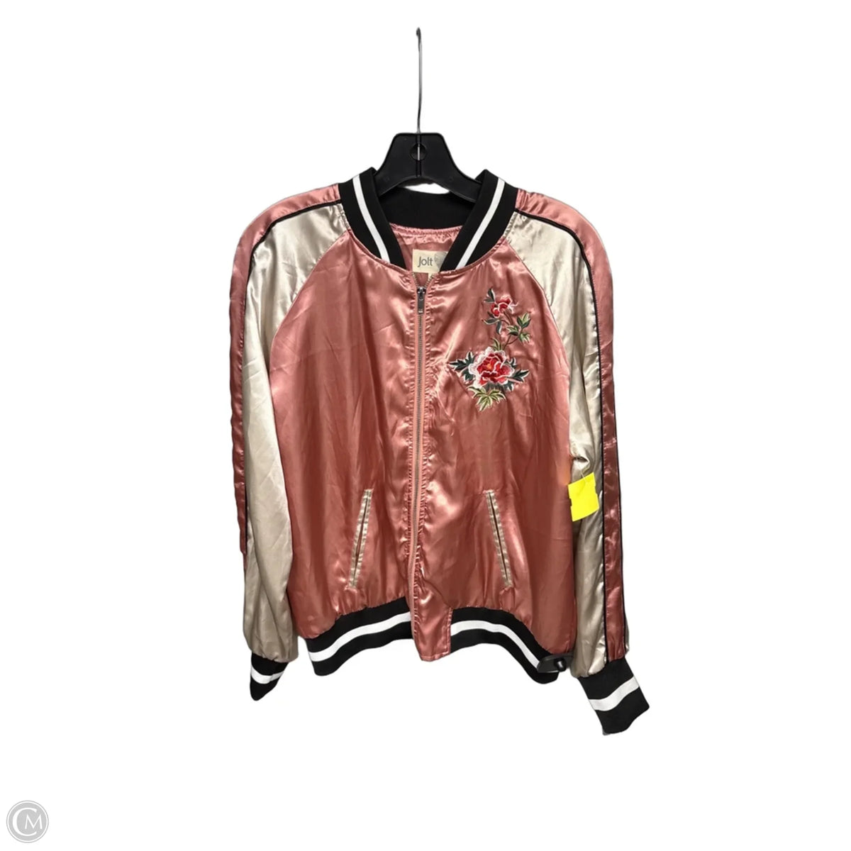 Jacket Other By Jolt In Pink, Size: L