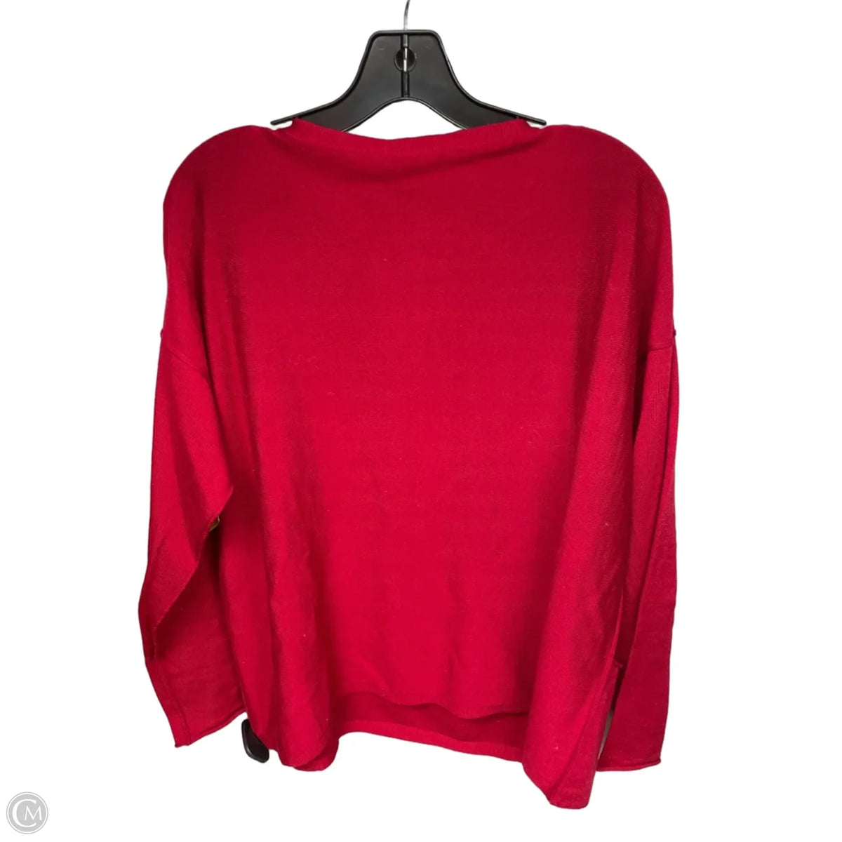 Sweater By Eileen Fisher In Red, Size: M