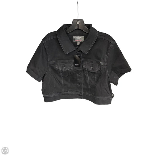 Top Short Sleeve By Torrid In Black Denim, Size: 2x