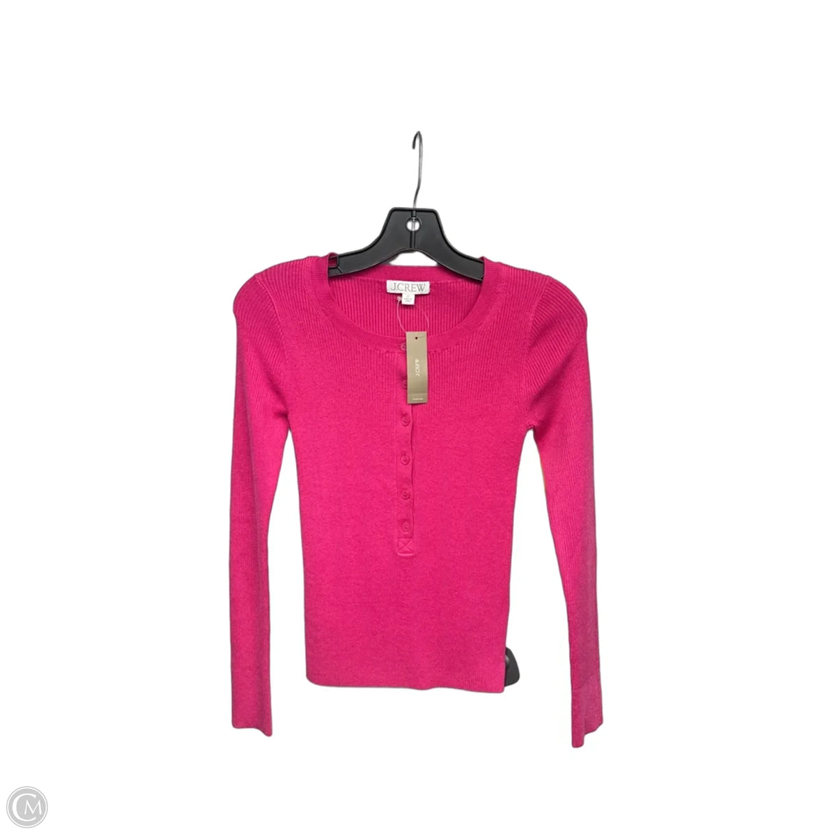 Top Long Sleeve By J. Crew In Pink, Size: Xs