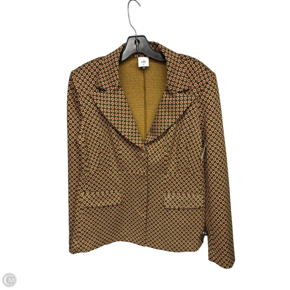 Blazer By Cabi In Gold & Red, Size: M