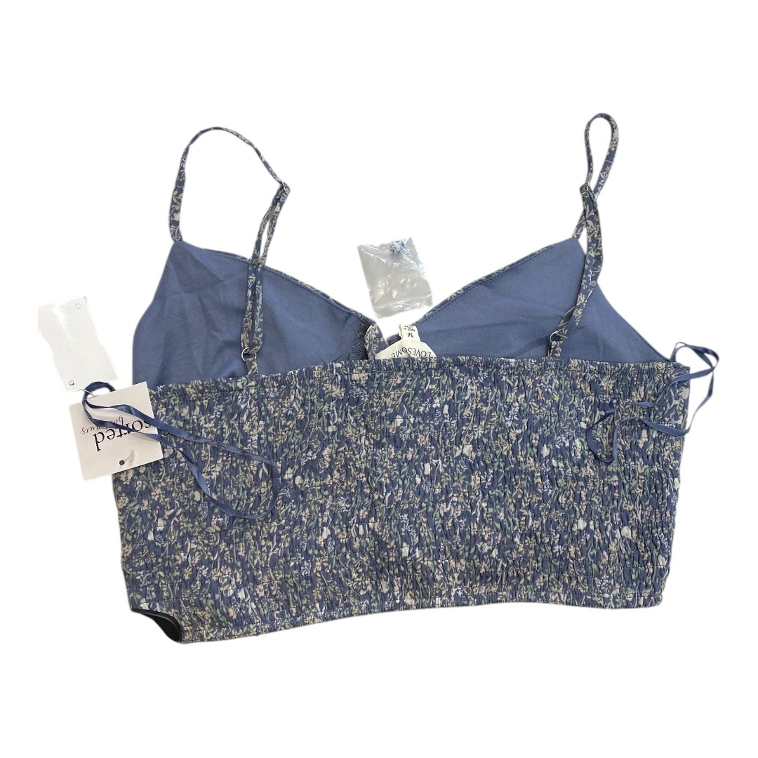 Top Sleeveless By Cmc In Blue, Size:M