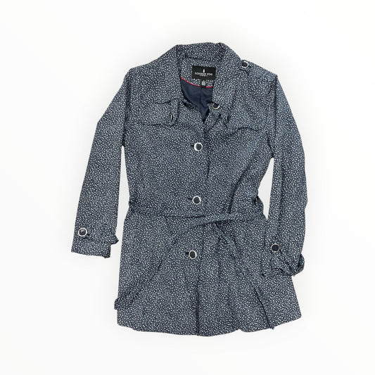 Coat Raincoat By London Fog In Blue, Size:L