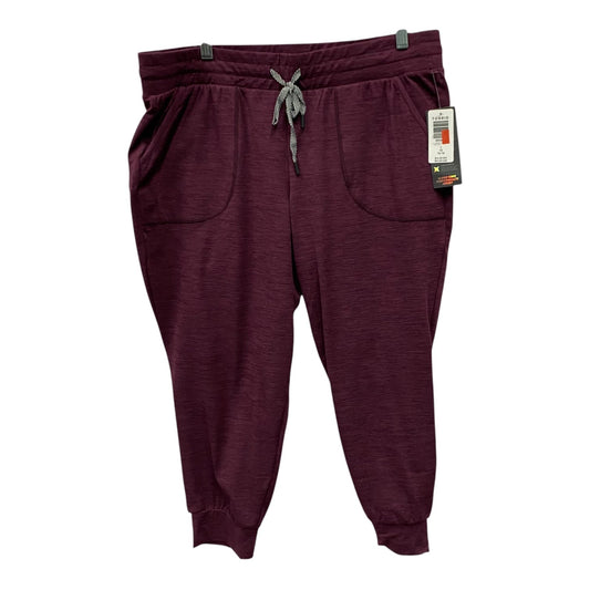 Pants Joggers By Torrid In Maroon, Size:1X