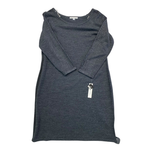 Dress Casual Short By Sandra Darren In Grey, Size:L