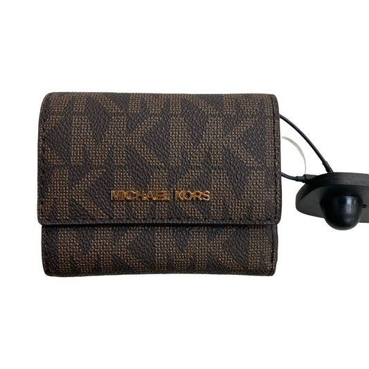 Wallet Designer By Michael Kors In Brown, Size:Small
