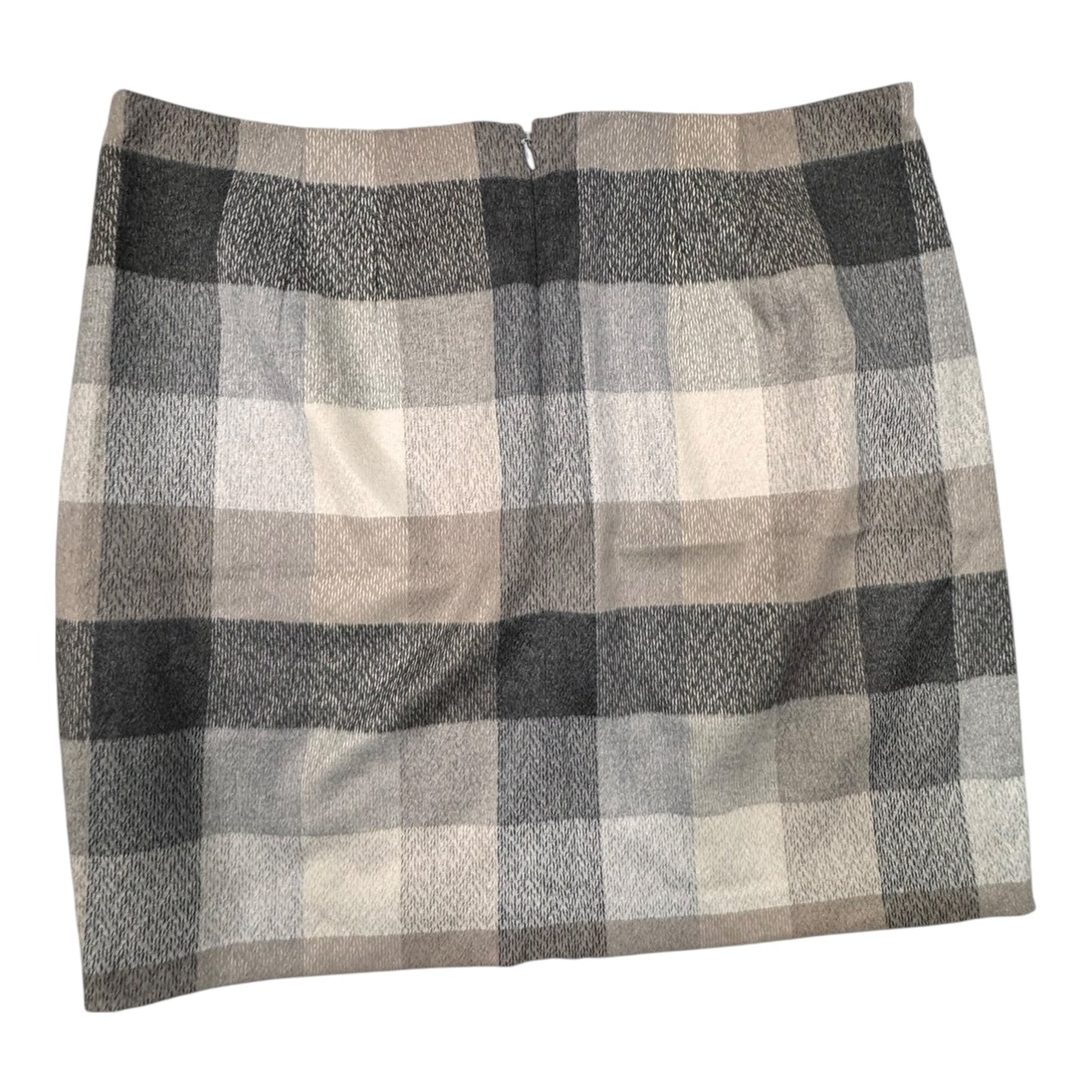 Skirt Midi By Loft In Checkered Pattern, Size:14