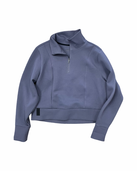 Sweatshirt Collar By Clothes Mentor In Purple, Size:L