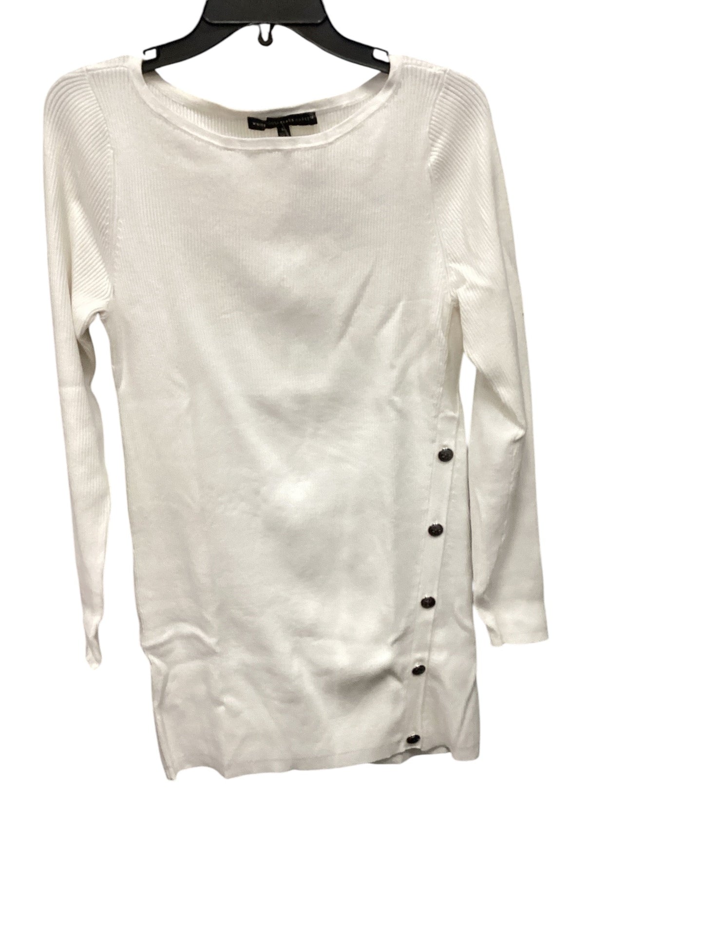 Sweater By White House Black Market In Cream, Size: L