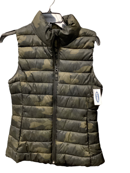 Vest Puffer & Quilted By Old Navy In Camouflage Print, Size: Xs