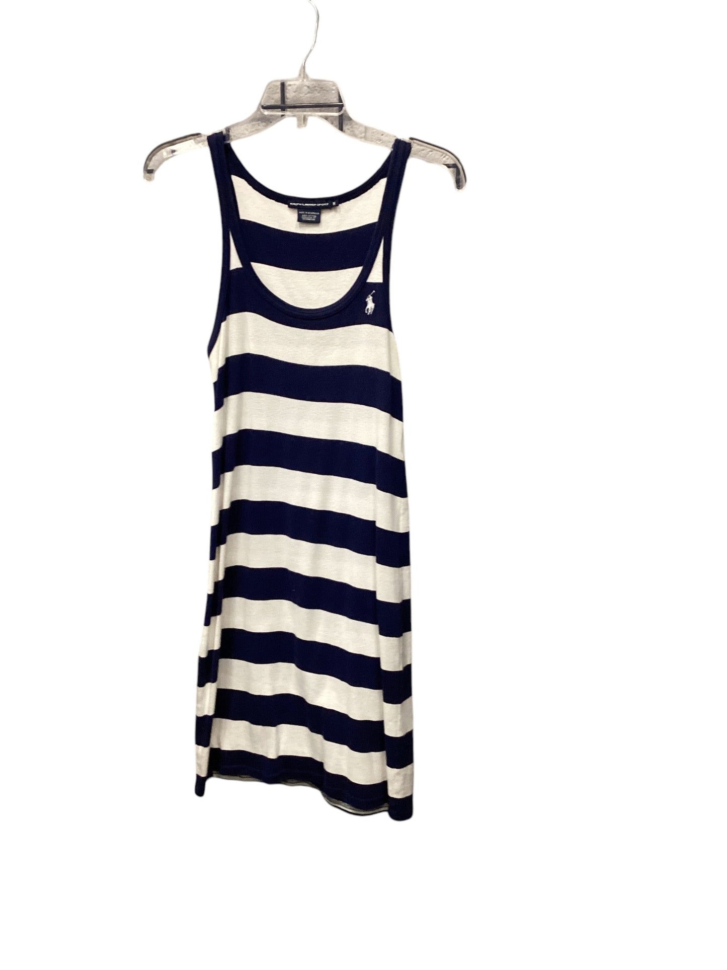 Dress Casual Short By Ralph Lauren In Striped Pattern, Size: M