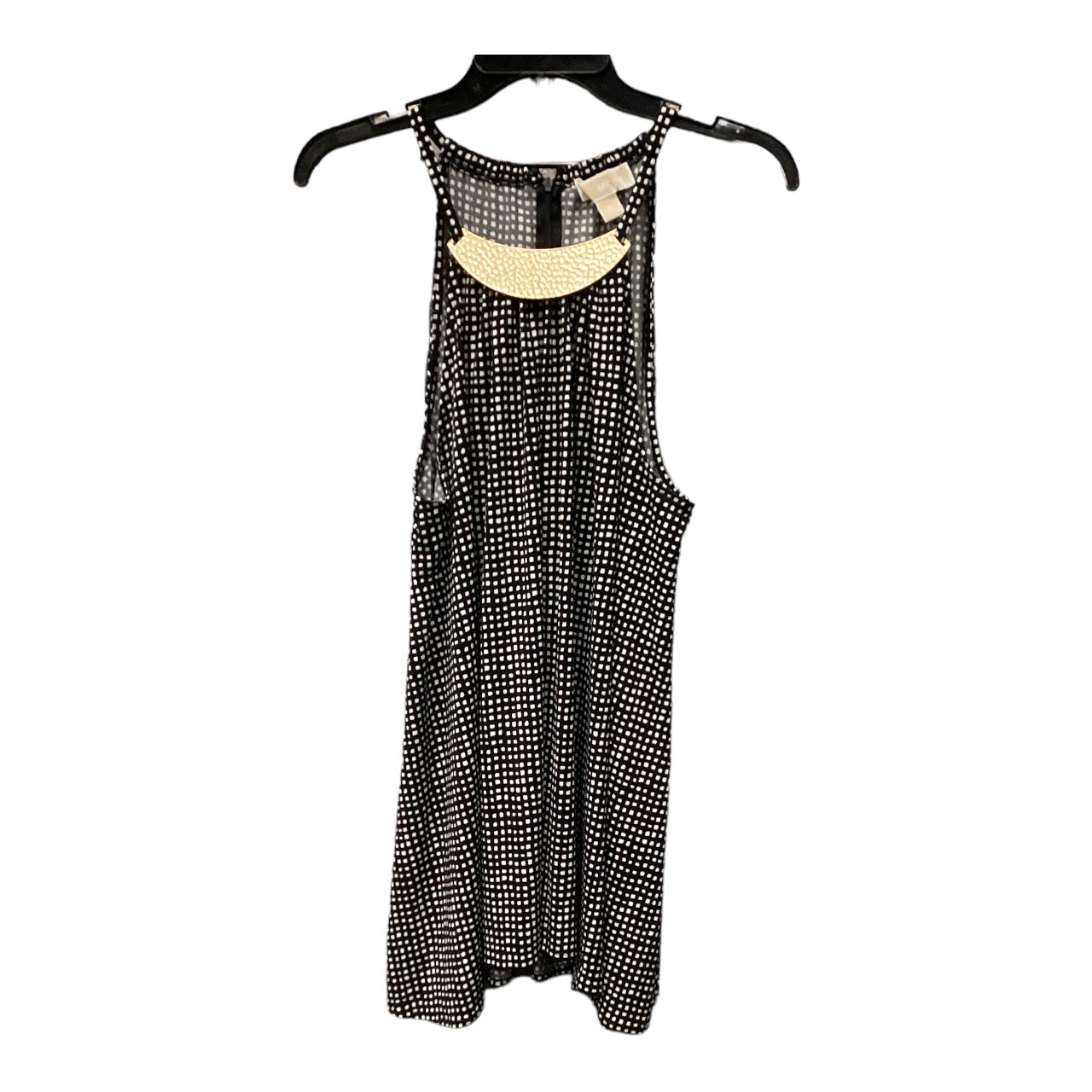 Tunic Sleeveless By Michael By Michael Kors In Black & White, Size: Xl