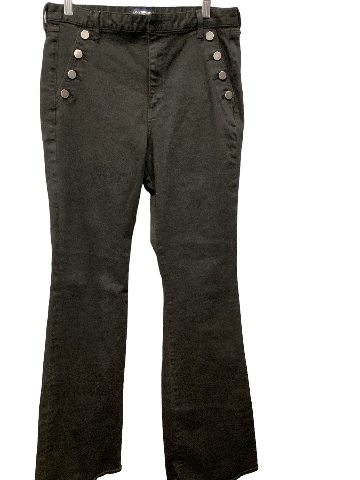 Jeans Designer By Ramy Brook In Black Denim, Size: 14