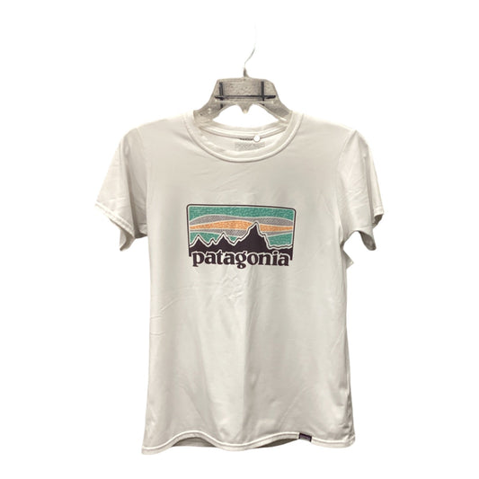 Top Short Sleeve By Patagonia In White, Size: Xs