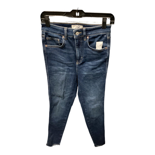 Jeans Skinny By We The Free In Blue Denim, Size: 6