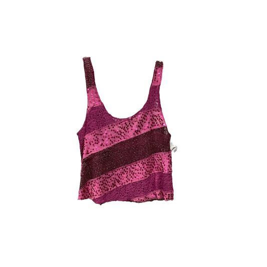 Top Sleeveless By Free People In Purple, Size: S