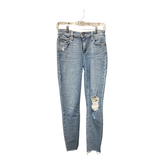 Jeans Skinny By Paige In Blue Denim, Size: 4