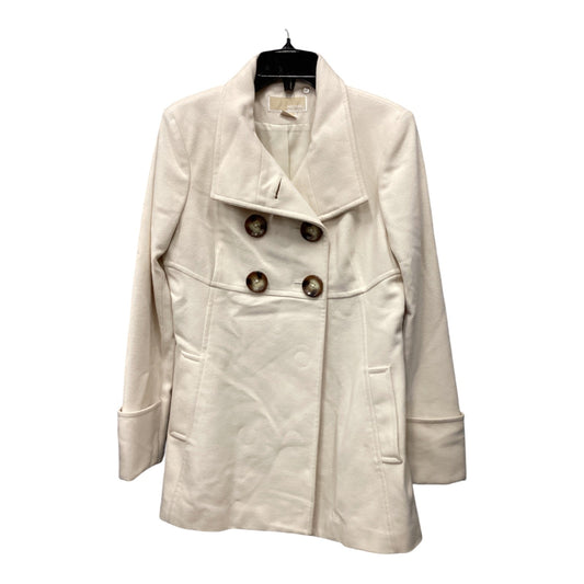 Coat Peacoat By Michael By Michael Kors In Cream, Size: 6