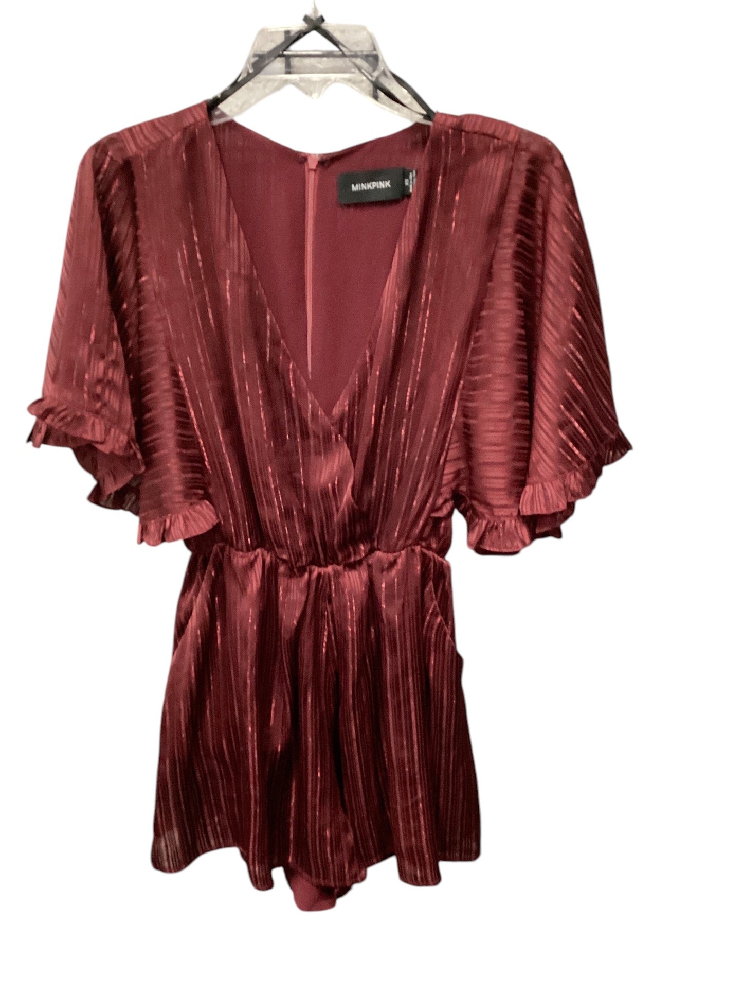 Romper By Minkpink In Red, Size: Xs