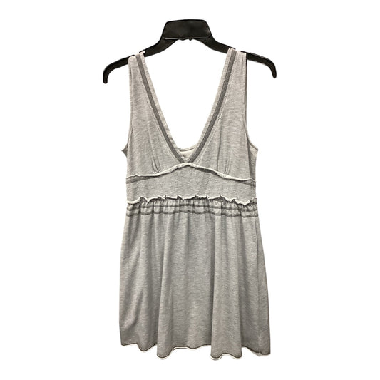 Tunic Sleeveless By Free People In Grey, Size: M