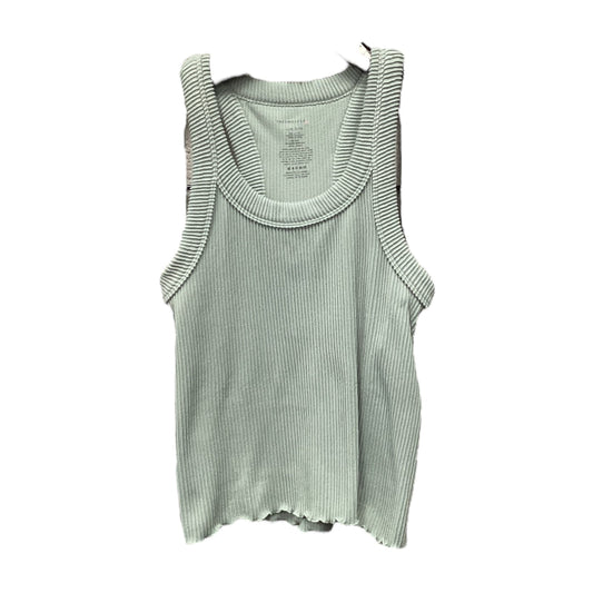 Top Sleeveless By Free People In Green, Size: L