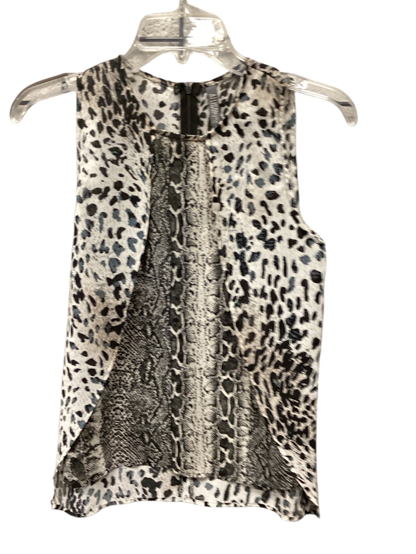 Top Sleeveless By Allison Joy In Animal Print, Size: S