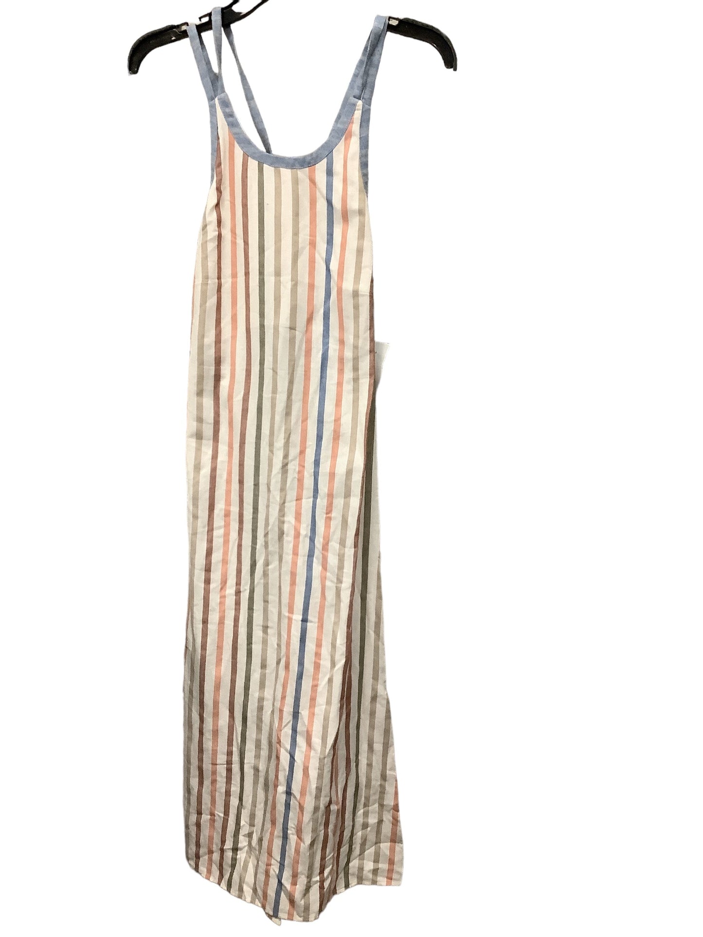 Striped Pattern Dress Casual Maxi Bcbgmaxazria, Size Xs