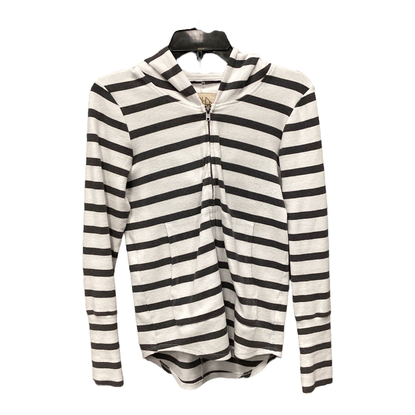 Top Long Sleeve By Chaser In Striped Pattern, Size: Xs