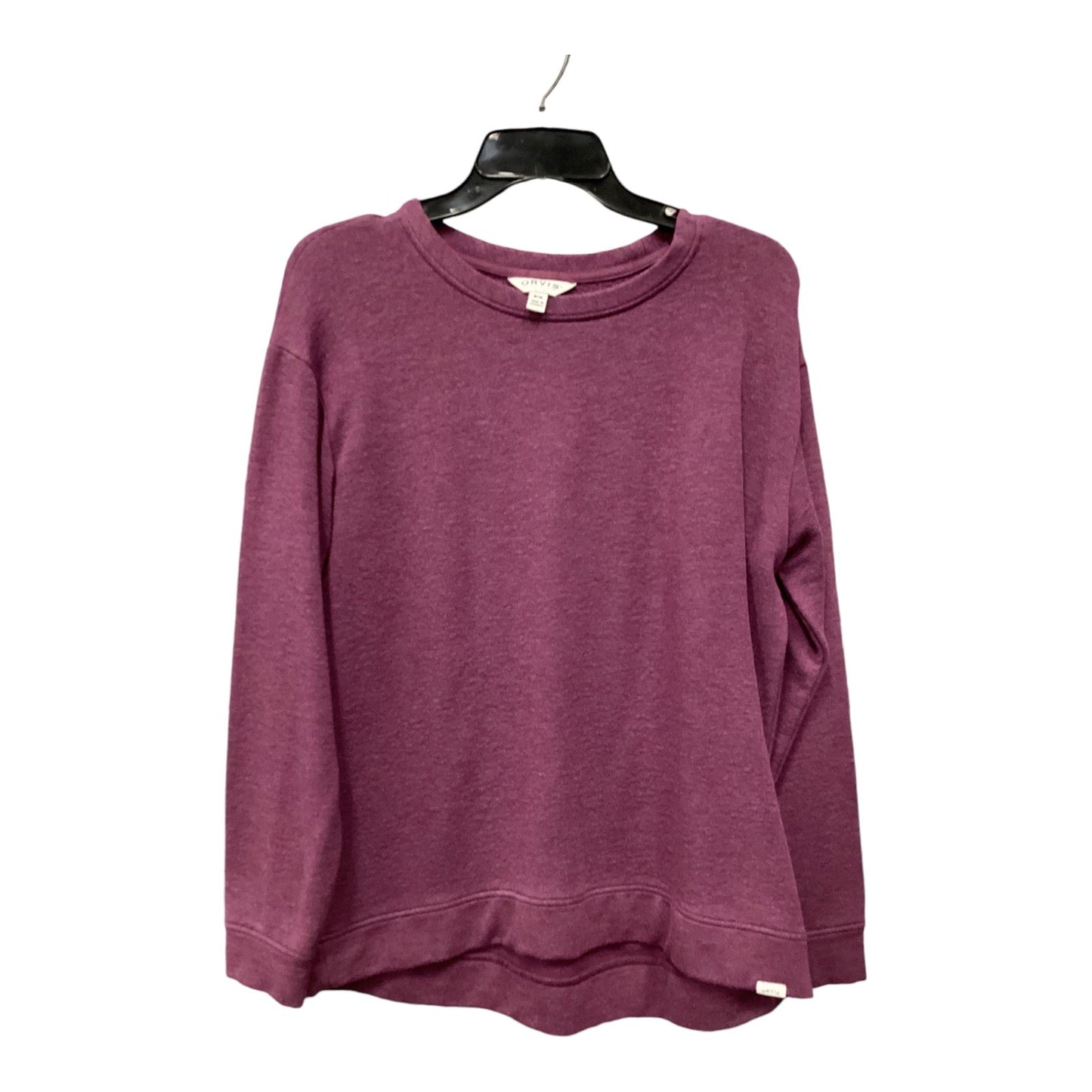 Sweatshirt Crewneck By Orvis In Eggplant, Size: M