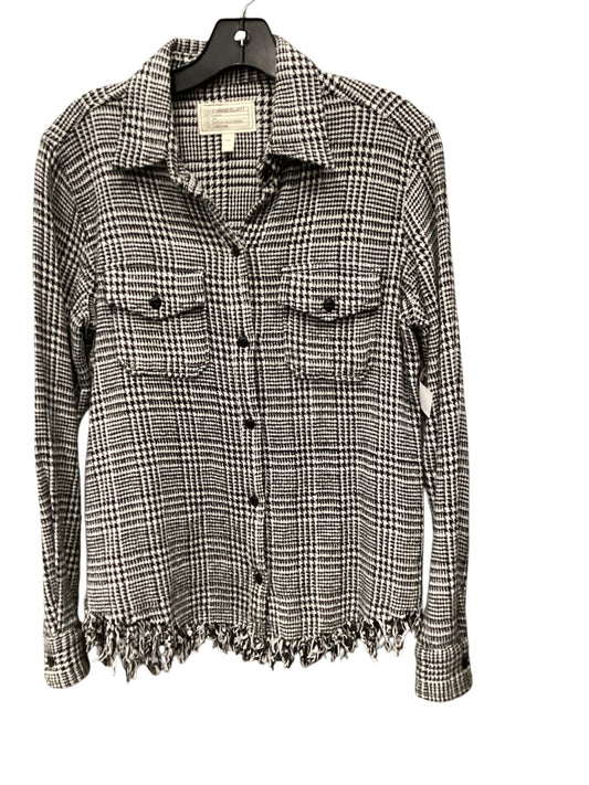 Blazer By Current Elliott In Checked, Size: L