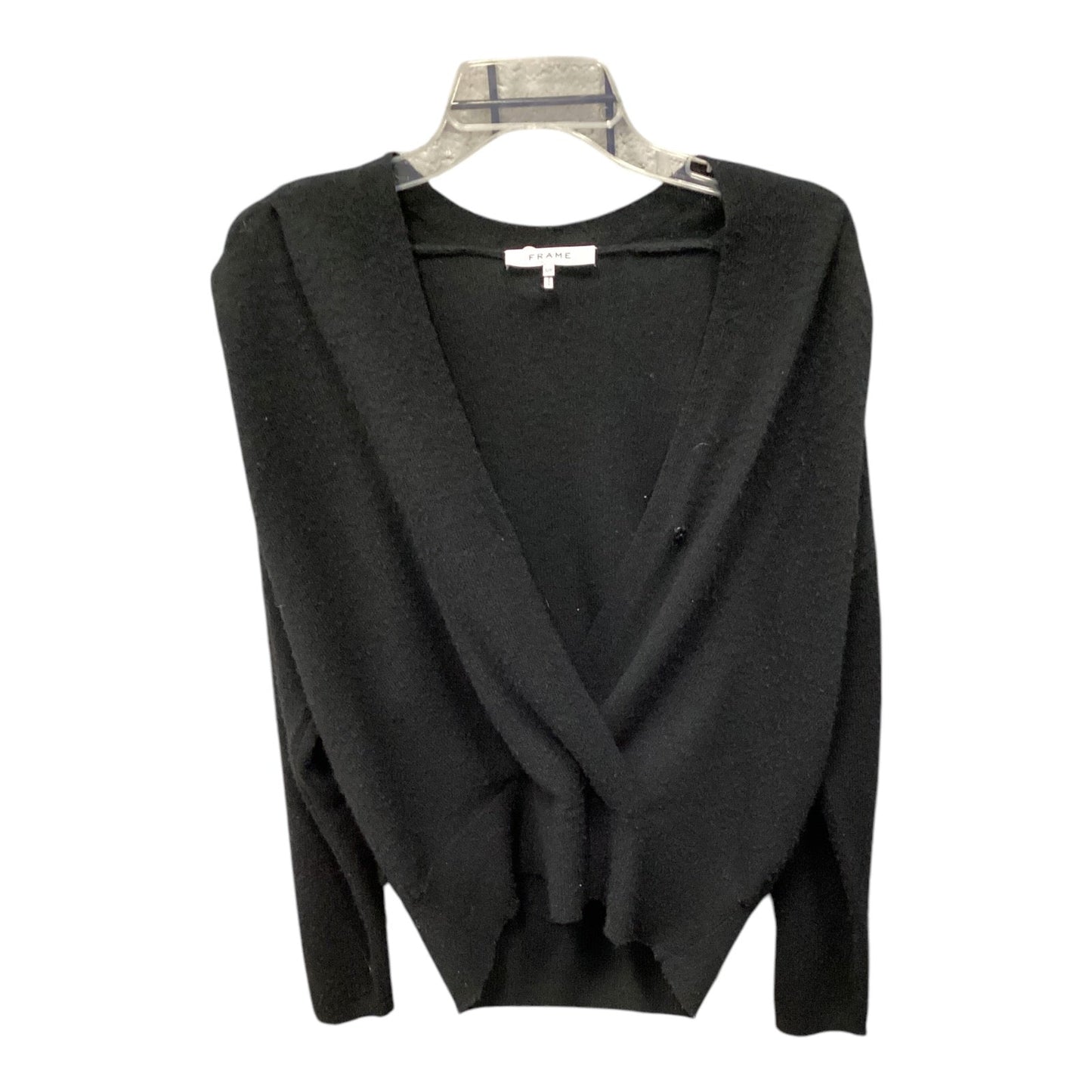 Sweater By Frame In Black, Size: S