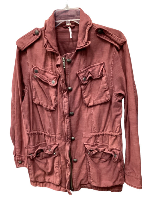 Jacket Other By Free People In Maroon, Size: S