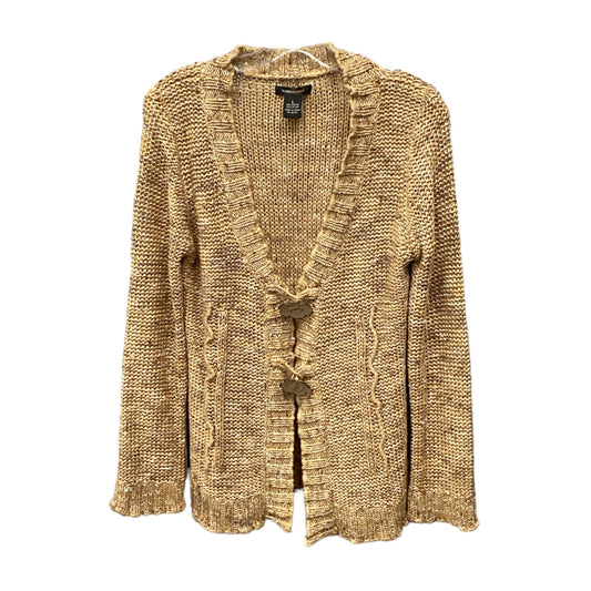 Sweater Cardigan By Bcbgmaxazria In Beige, Size: L