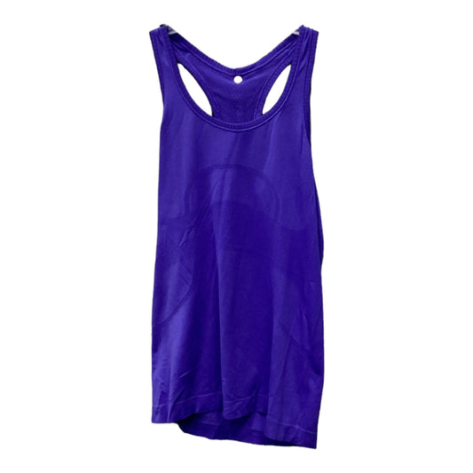 Athletic Tank Top By Lululemon In Purple, Size: S