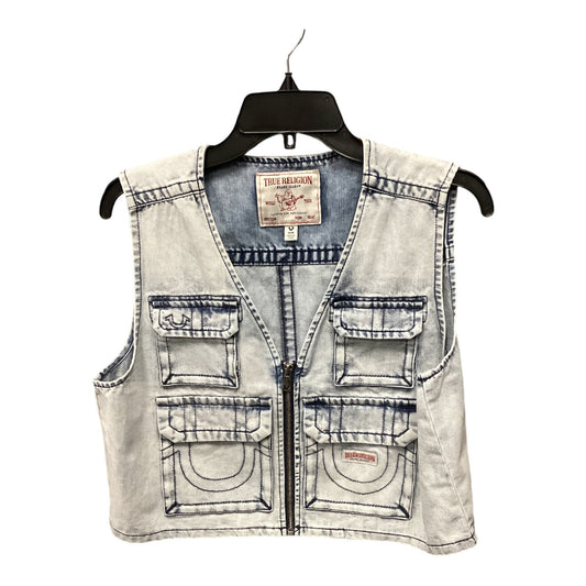 Vest Other By True Religion In Blue, Size: M