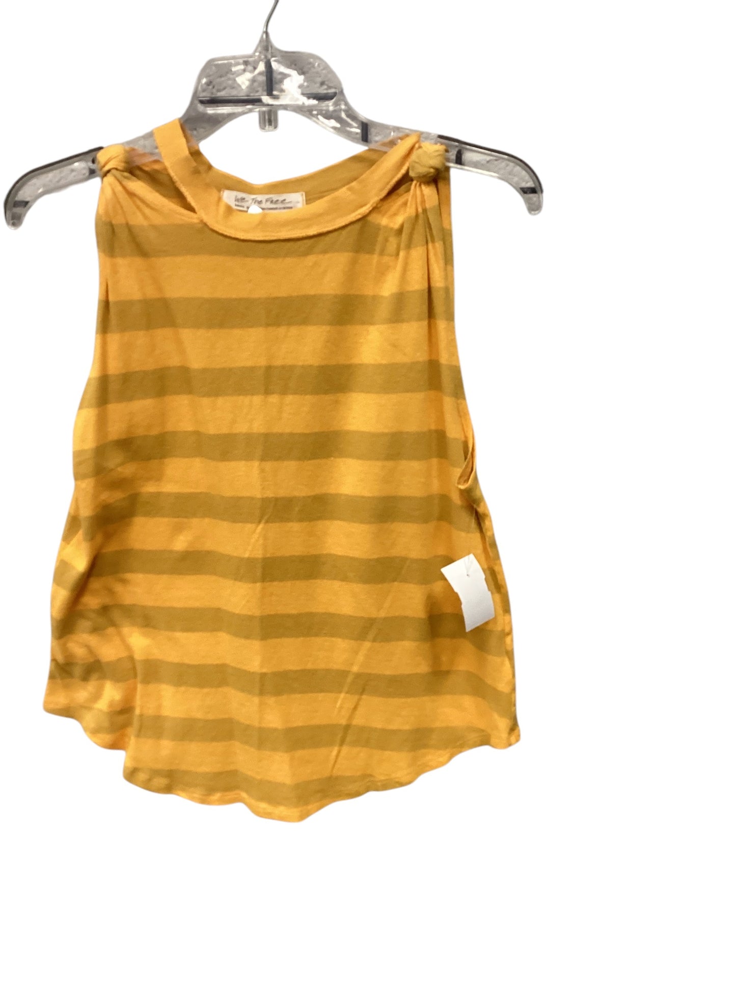 Top Sleeveless By We The Free In Yellow, Size: S